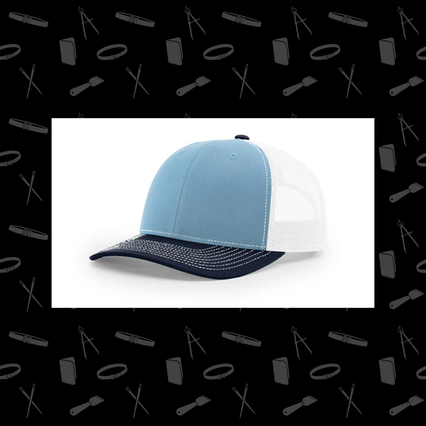 Richardson 112 Trucker Hat Tri Colors