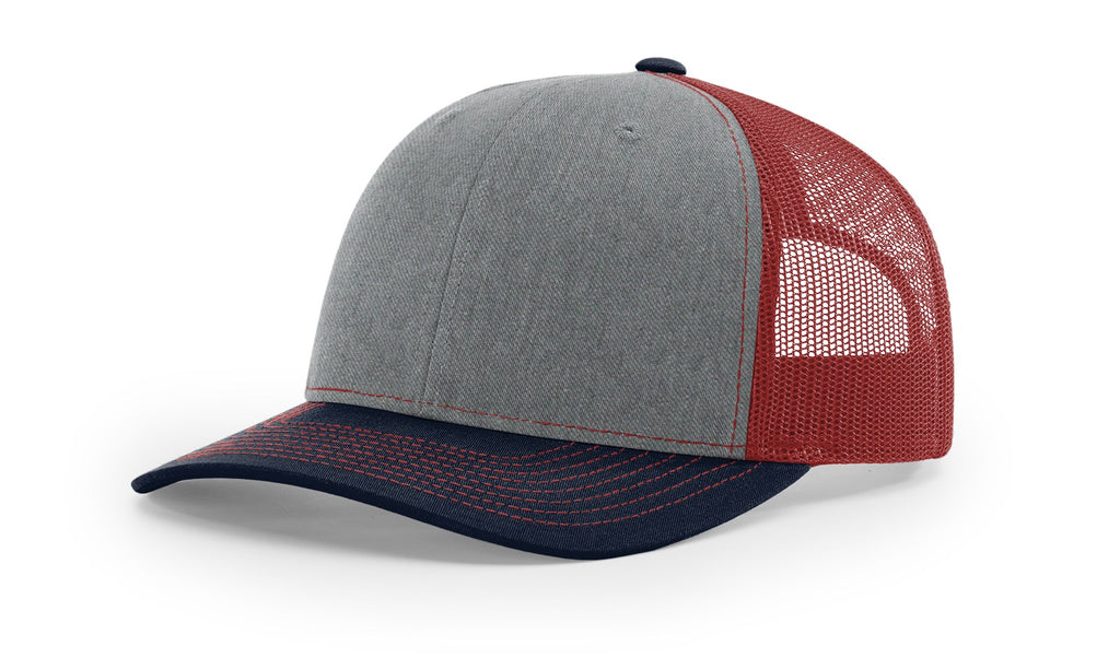 Richardson 112 Trucker Hat Tri Colors
