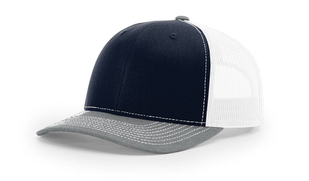 Richardson 112 Trucker Hat Tri Colors