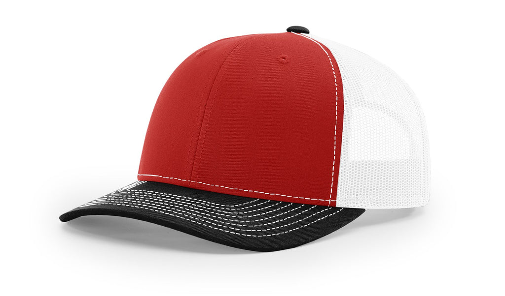 Richardson 112 Trucker Hat Tri Colors
