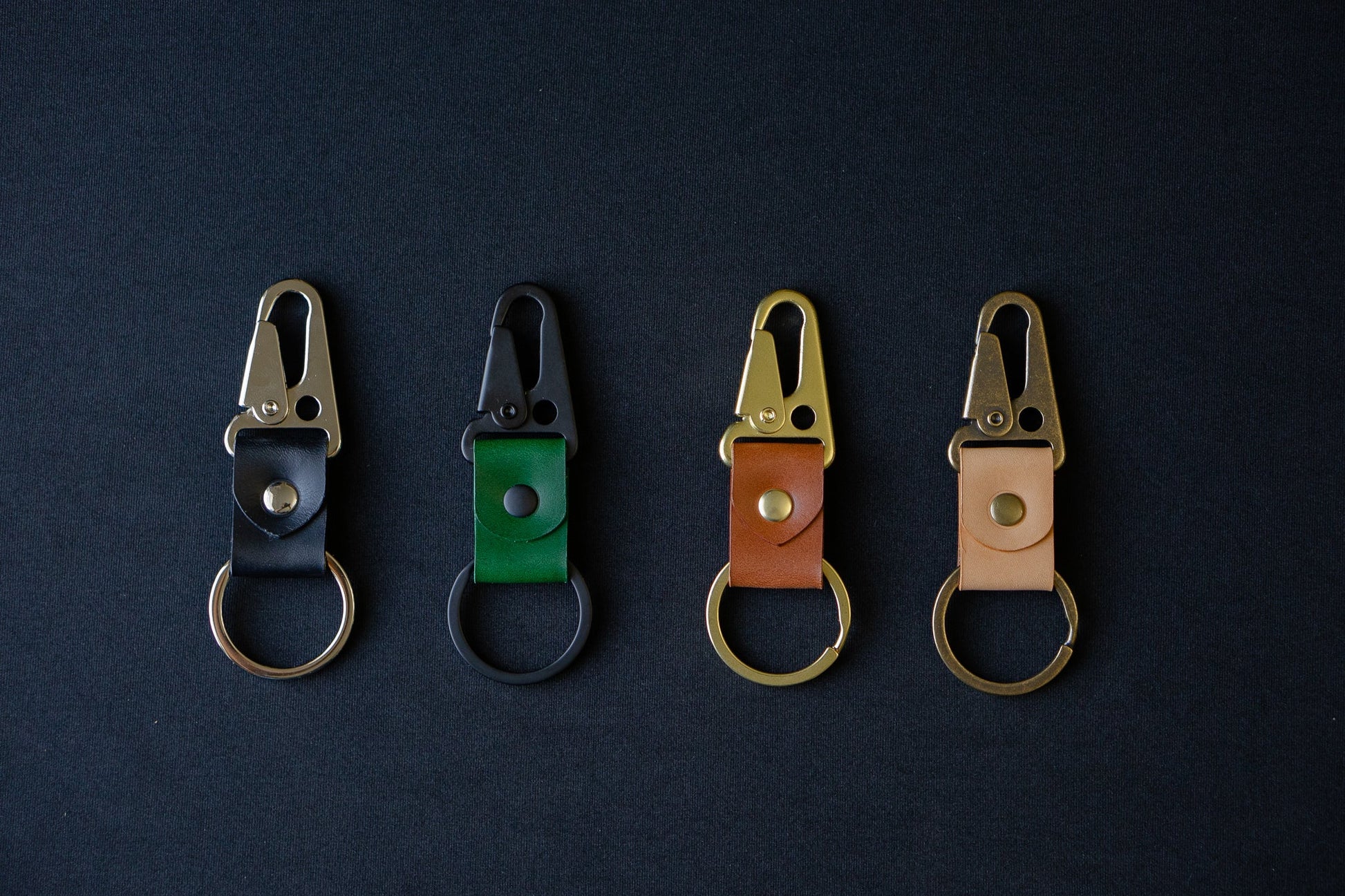 Worlds Smallest Leather Keychain
