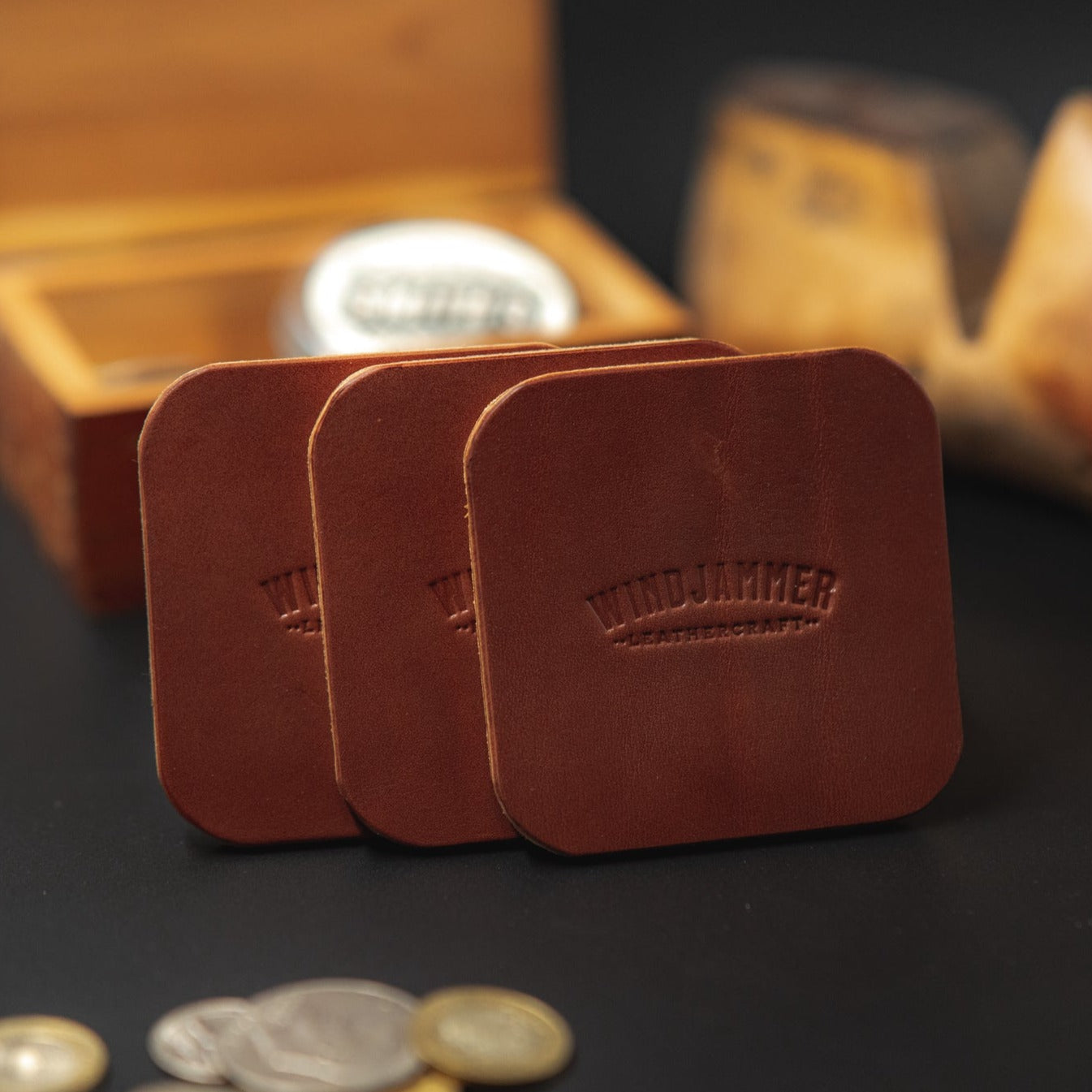 Leather Coasters